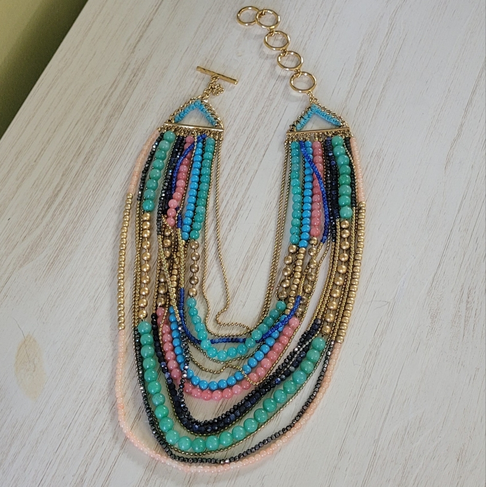 Stella & Dot Zahara Bib Necklace - Picture 9 of 12